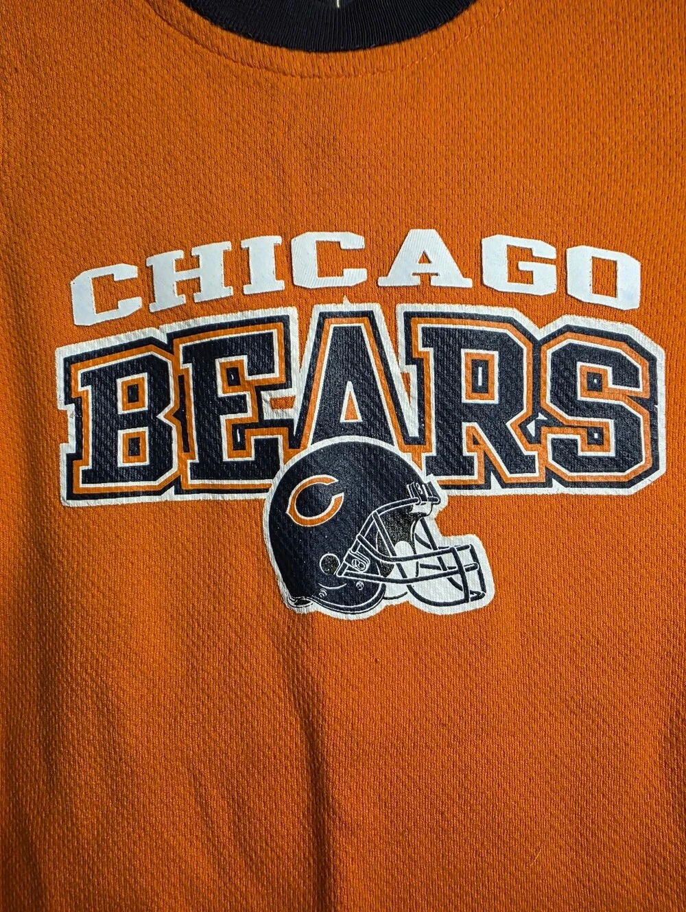 Chicago Bears Orange Baby One-Piece